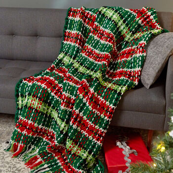 Plaid Christmas Blanket