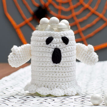 Spooky Ghost Jar Cozy