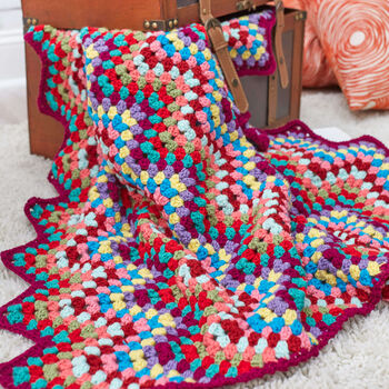 Throw-back Granny Chevron