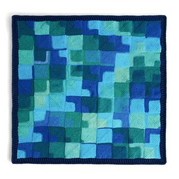 Modern Squares Throw