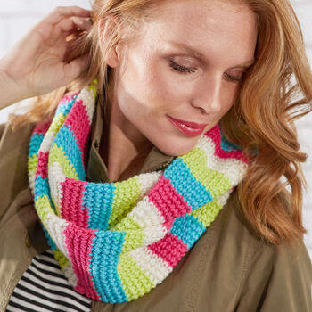 Striped Cowl