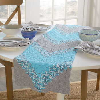 Summer Chevron Table Runner