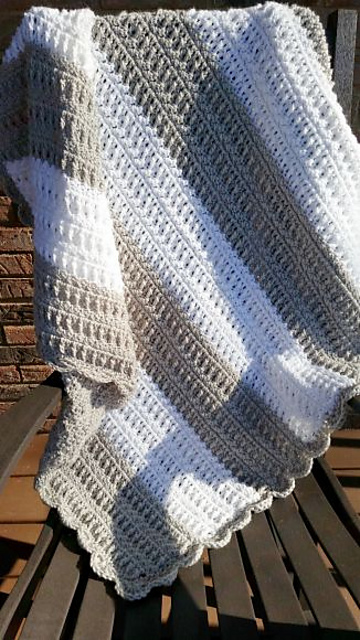 Crochet Patterns Galore - Elegant Lodge Throw