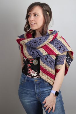 Crochet Patterns Galore - Zinnia's Grace Scarf