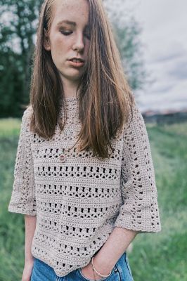Crochet Patterns Galore - Forget Me Not Sweater