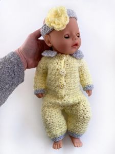 Sweet lemon baby doll onesie