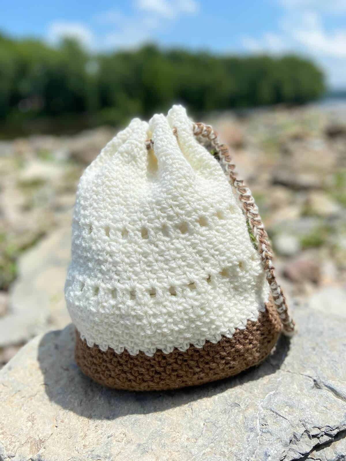 Crochet Patterns Galore - Crochet Drawstring Bag