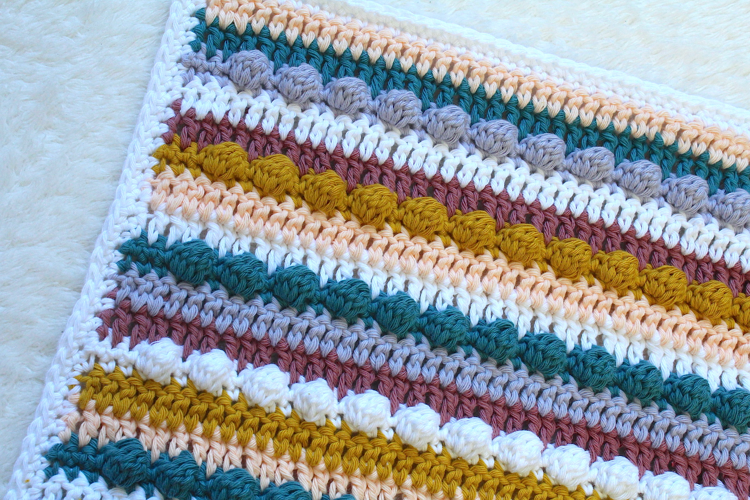 Crochet Patterns Galore - Mountain Spring Blanket
