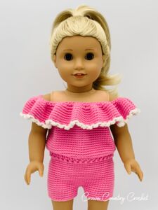 How to Crochet Customizable Doll Underwear, Doll Clothes