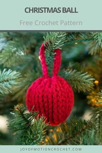 Crochet Christmas Ball