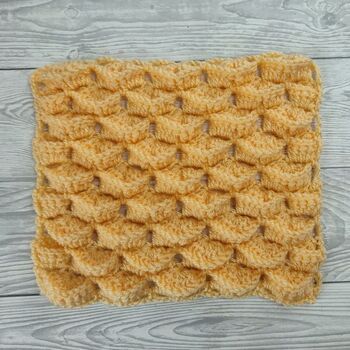 Crochet 3D Marshmallow Stitch Tutorial + Video