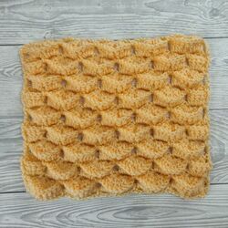 Crochet 3D Marshmallow Stitch Tutorial + Video