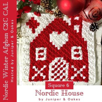 Nordic House C2C Blanket Square