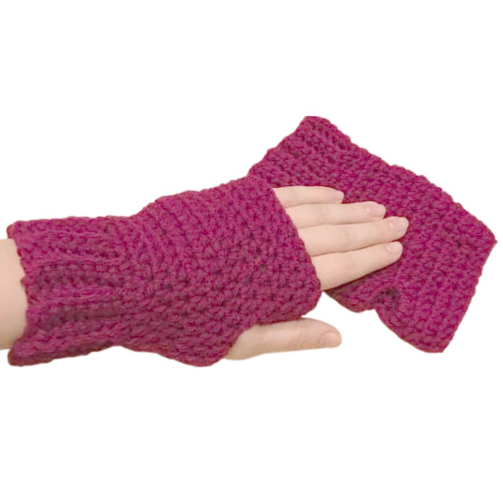 Crochet Patterns Galore - Fingerless Gloves