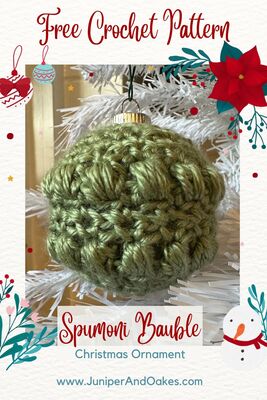 Spumoni Textured Bauble