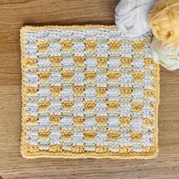 Plaid Washcloth