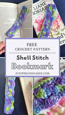 Shell Stitch Bookmark