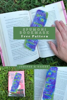 Puff Stitch Bookmark