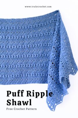 Puff Ripple Shawl