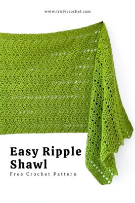 Easy Ripple Shawl