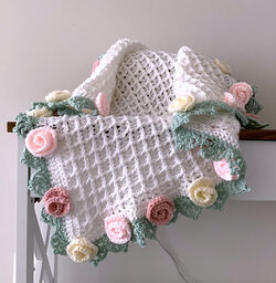 Victorian Rose Blanket