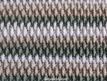 Tricolor Alpine Stitch Tutorial