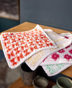 Patterned Tapestry Dishcloth