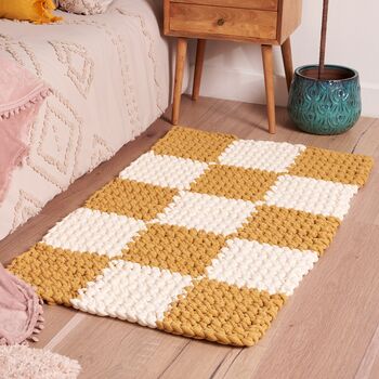 Fun Checkerboard Rug