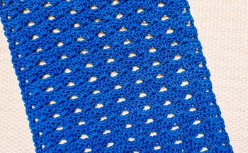 Lacy Shell Crochet Table Runner