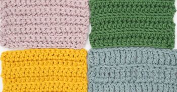 How To Crochet In The Back Loop Only