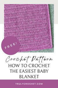 Easiest Baby Blanket