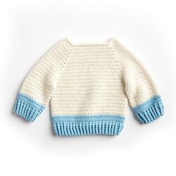 Dip Down Pullover for Babies