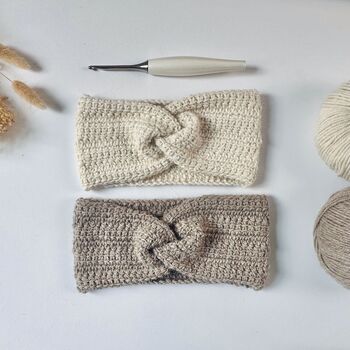 Linked Stitch Headband/Ear Warmer