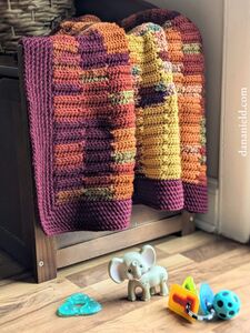 Perfectly Patchy Temperature Baby Blanket