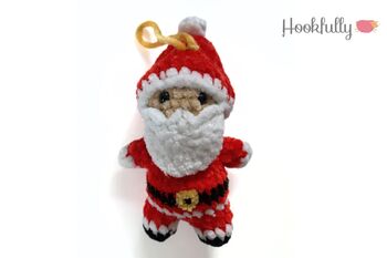 Christmas Santa Ornament