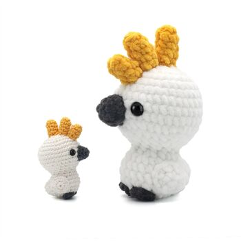 Cockatoo Bird Amigurumi