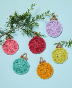 Holiday Bauble Coasters