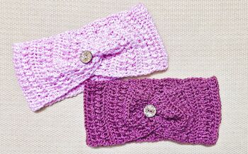 Lazy Day Crochet Twisted Ear Warmer Headband