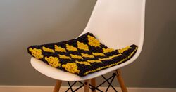 Mosaic Crochet Seat Pad