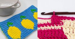 Special Stitches in Overlay Mosaic Crochet