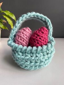 Chunky Woven Easter Basket