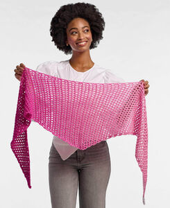 Blooming Blush Shawl