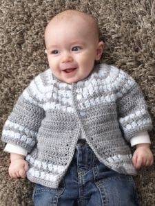 Crochet Patterns Galore - Baby >> Cardigans: 112 Free Patterns