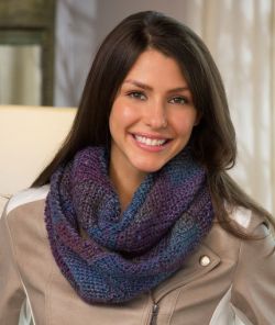 Entrelac Crochet Cowl