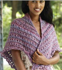 Crochet Patterns Galore - Splendid Triangle Shawl