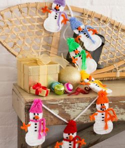 Snowman Garland