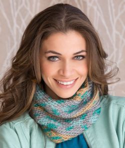 Fair Isle Crochet Cowl