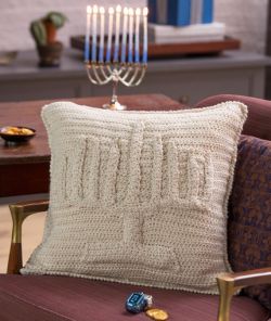 Menorah Pillow