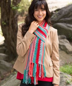 Bright Stripes Scarf