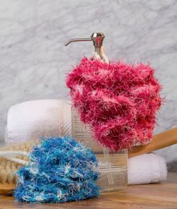 Scrubby Bath Poufs